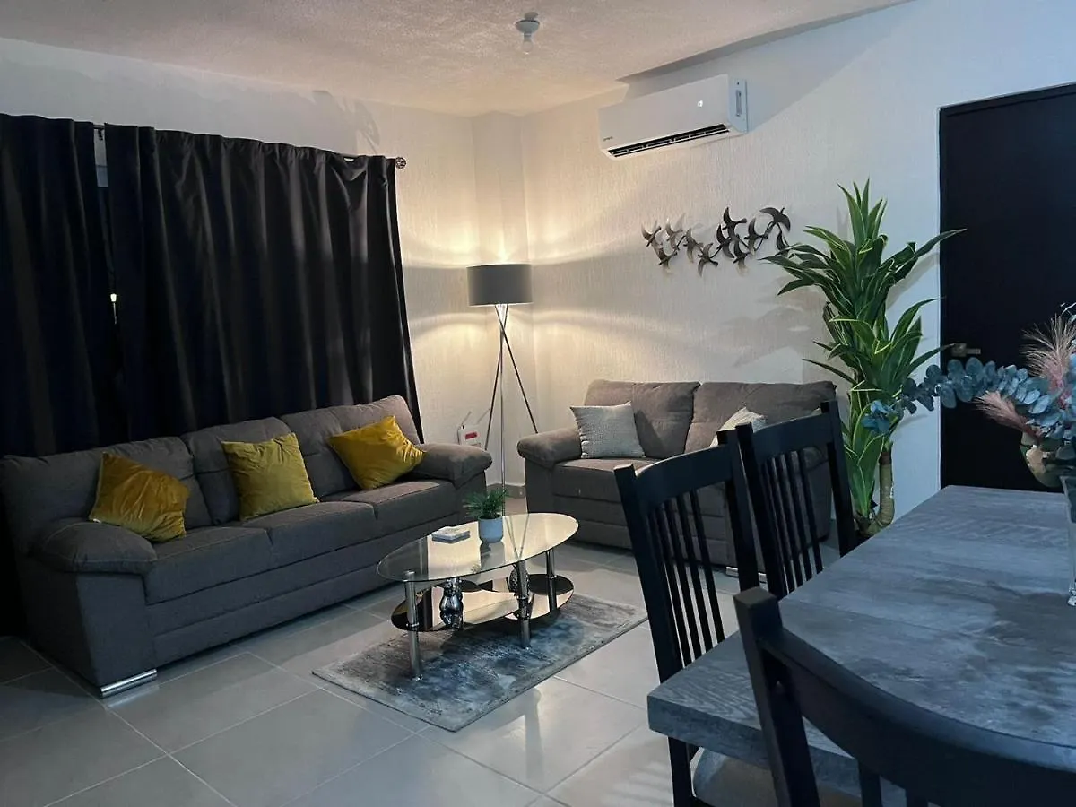 Apartment Departamento Acogedor 3 Recamaras En Cancún Mexiko